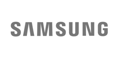 Logo de Samsung para pantallas y tecnología empresarial