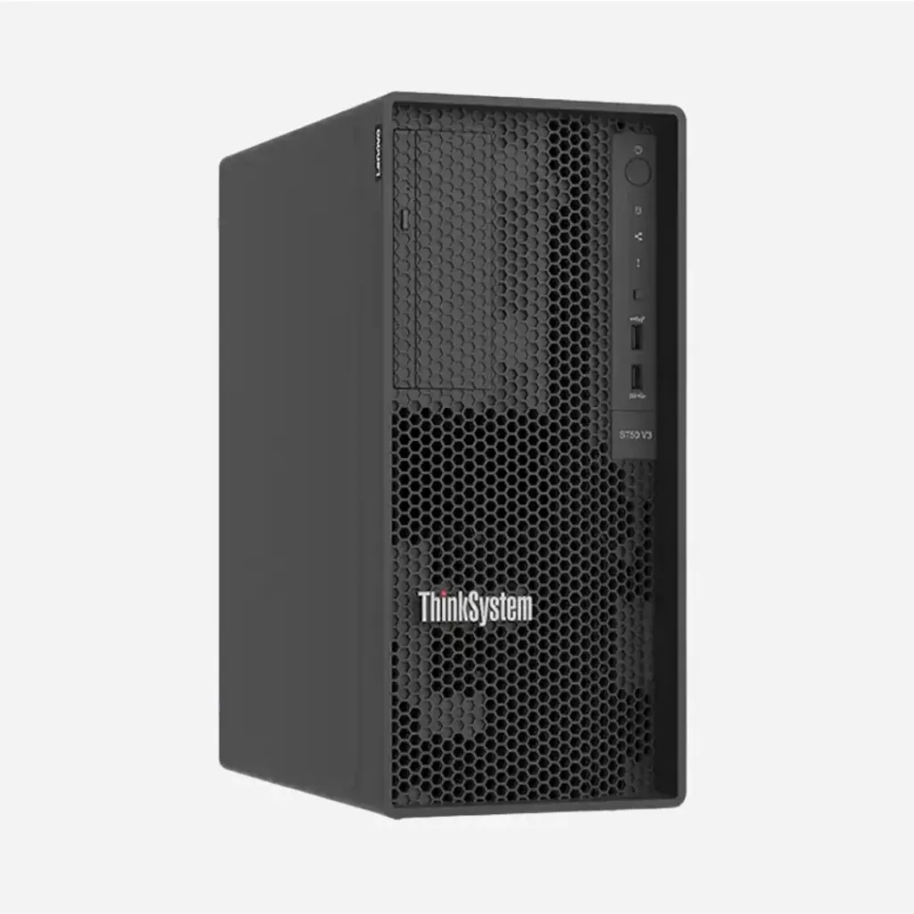Servidor Lenovo ThinkSystem ST50 V3 Intel Xeon 6333P 32 GB DDR5 2 TB HDD + 960 GB SDD