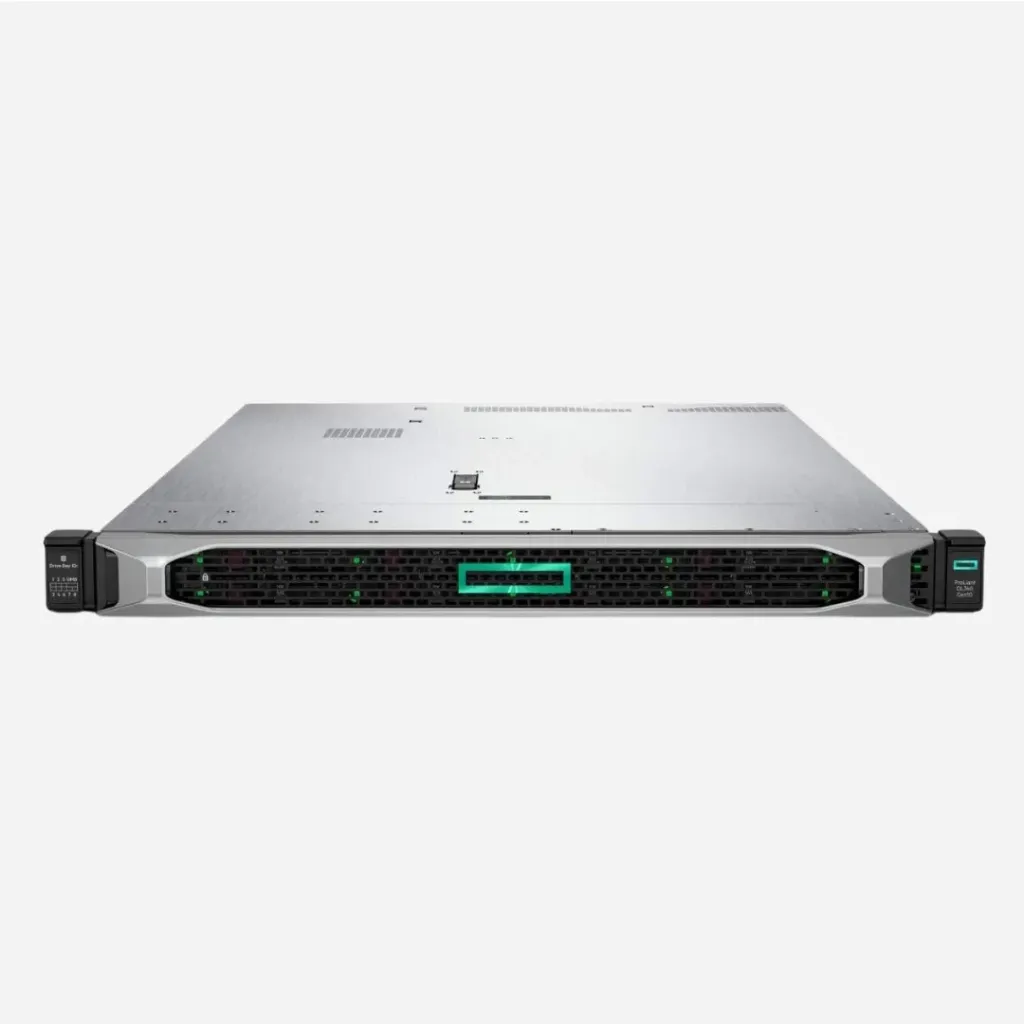 Servidor HP ProLiant DL360 Gen10 Rack 1U Intel Xeon Silver 4410 64 GB DDR4 RDIMM 3 HDD 600 GB SAS 2.5" 10K